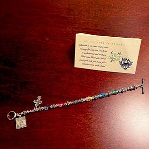 Share His Story (My Salvation Story) Bracelet NWT Christianity